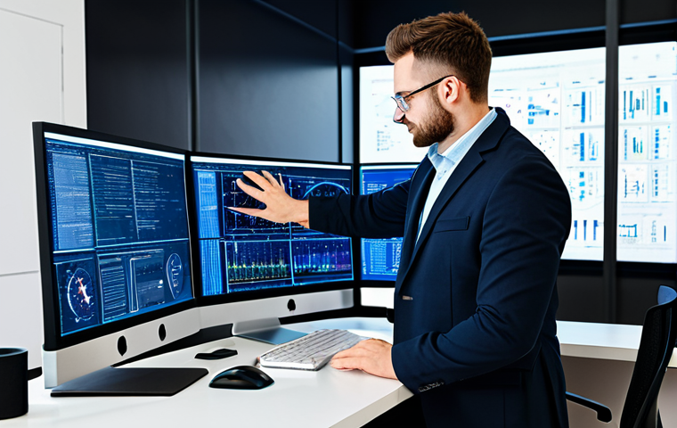 Data Scientist at Work**

A professional data scientist in a modern, brightly lit office, fully clothed in appropriate business casual attire, working at a computer with database schematics displayed on the screen. The background shows a clean and organized workspace with monitors displaying code. Safe for work, perfect anatomy, correct proportions, natural pose, professional environment, modest clothing, well-formed hands, proper finger count, appropriate content, high quality.

**