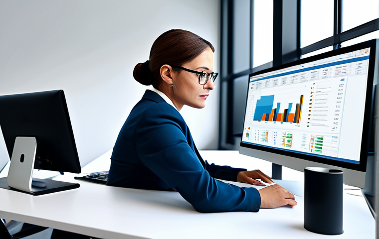 **

A professional data analyst in a modern office setting, fully clothed in modest business attire, working at a computer, analyzing data, safe for work, appropriate content, perfect anatomy, natural proportions, professional, family-friendly, high-quality rendering.

**